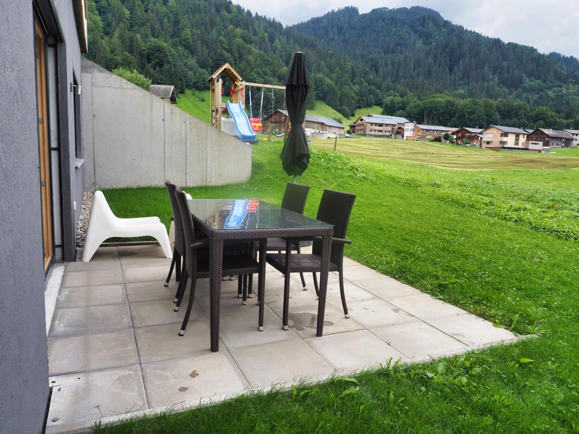 Kanistraum Appartement Schoppernau Exterior foto